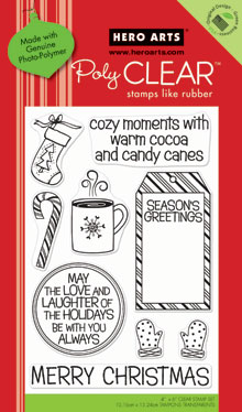Cozy Moments Clear Stamp