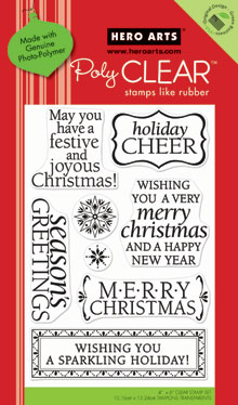 Holiday Cheer Clear Stamp
