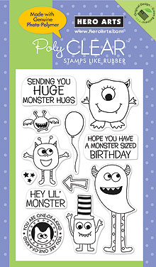Cl: Monster Fun Clear Stamp