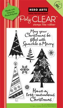 Tree-mendous Clear Stamp