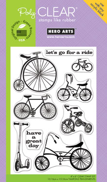 Cl: Joy Ride 4x6 Clear Stamp