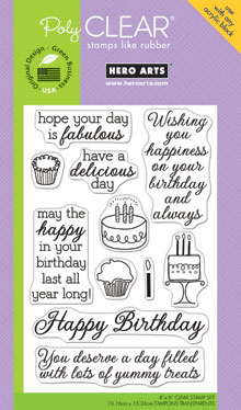 Yummy Treats Clear Stamp