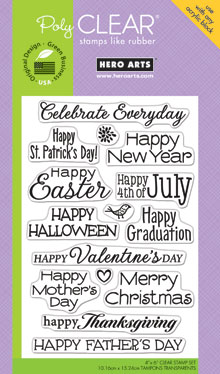 Celebrate Everyday Clear Stamp