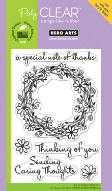 Special Note Of Thanks Clear Stamp