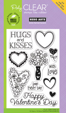 NEW! Love Every Day Clear Stamp