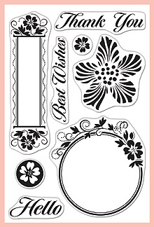 Luscious Frames Clear Stamp