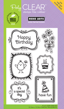 Birthday Frames Clear Stamps