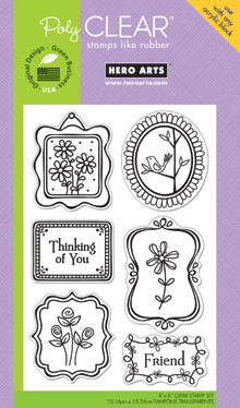 Friendship Frames Clear Stamps