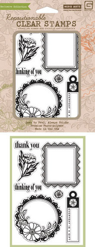 Basic Grey Enjoy Clear Stamp