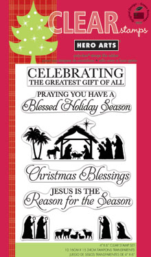 Greatest Gift 4x6 Clear Stamps