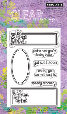 Speedy Recovery Clear Stamp Set