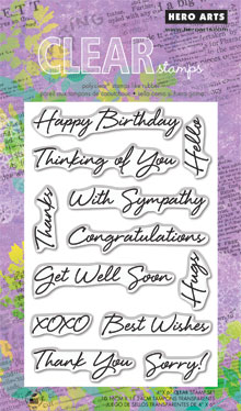 Say It All Clear Stamp Set