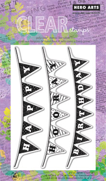 Hooray Clear Stamp Set