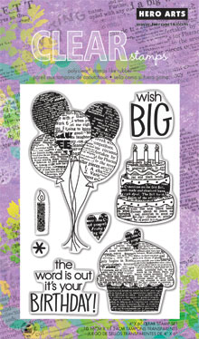 Wish Big Clear Stamp Set