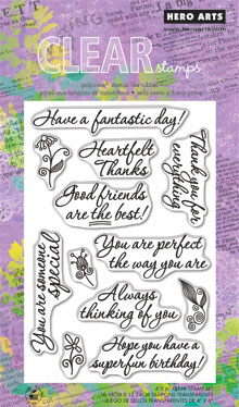 Good Friends Clear Stamp Set