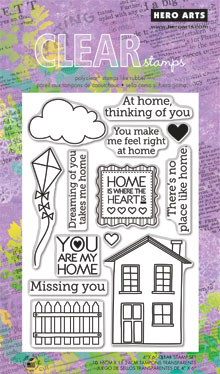 Right At Home Clear Stamp Set