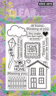 Right At Home Clear Stamp Set