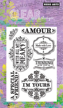 Amour Clear Stamp Set