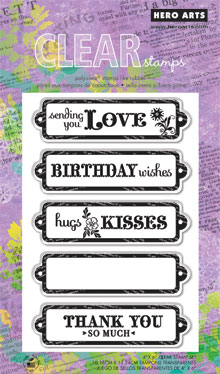 Sending You Love Clear Stamp Set