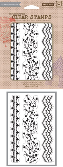 Garden Borders Acrylic Stamp