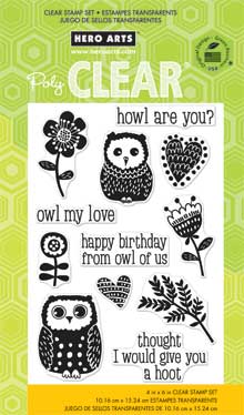 Howl Are You Clear Stamp Set