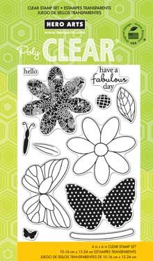 Hero Arts Butterfly Clear Stamp Set
