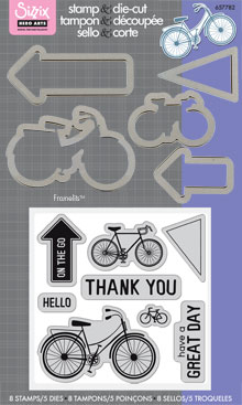 Stamp & Diecut On The Go Bike Set