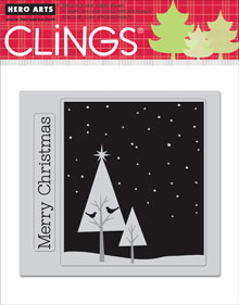 Two Birds In A Tree Cling Stamp Set of 2