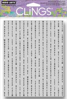 Keep Calm Cling Rubber Stamp