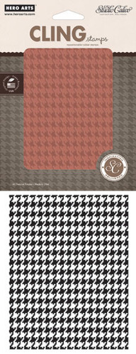 Houndstooth Background Cling