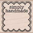 Simply Handmade Wood Stamp