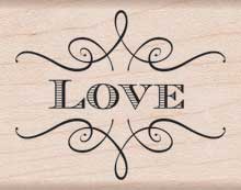 Love Wood Stamp