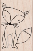 Fox Wood Stamp