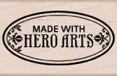 Made With Hero Arts Wood Stamp
