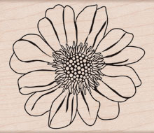 Classic Bloom Wood Stamp