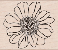 Classic Bloom Wood Stamp