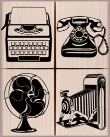 SE: Vintage Wood Stamp Set