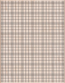 Large Plaid Pattern Wood Stamp