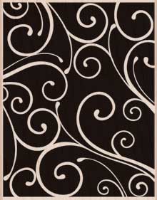 Florentine Pattern Wood Stamp