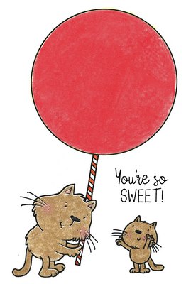 Lollipop Kitties Stamp Set