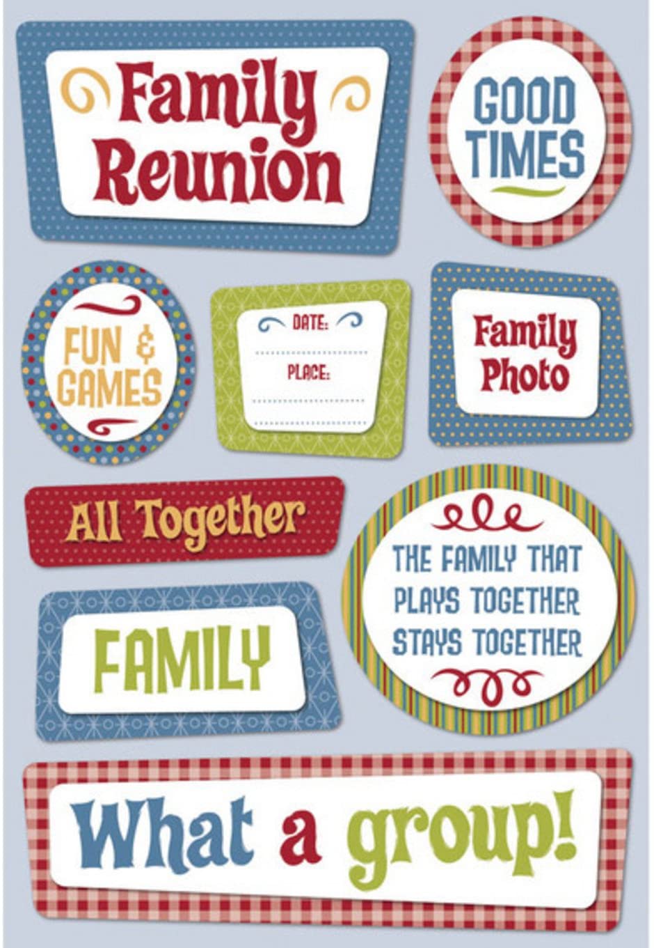 KF Family Get Together Stickers