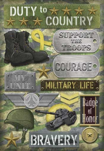 Military Life Stickers