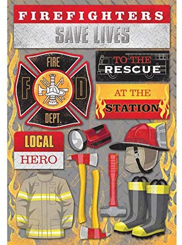 Firefighter Sticker Sheet