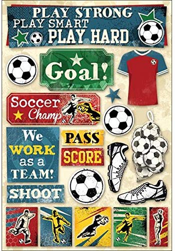 Soccer Goal Sticker Sheet