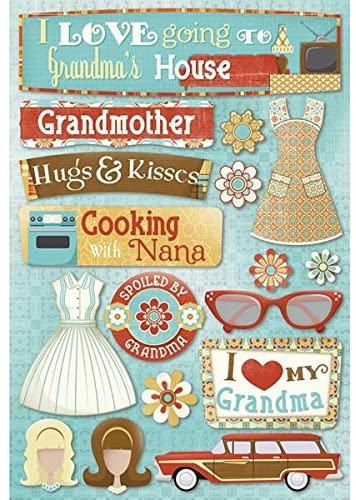 KF Classic Grandma Stickers