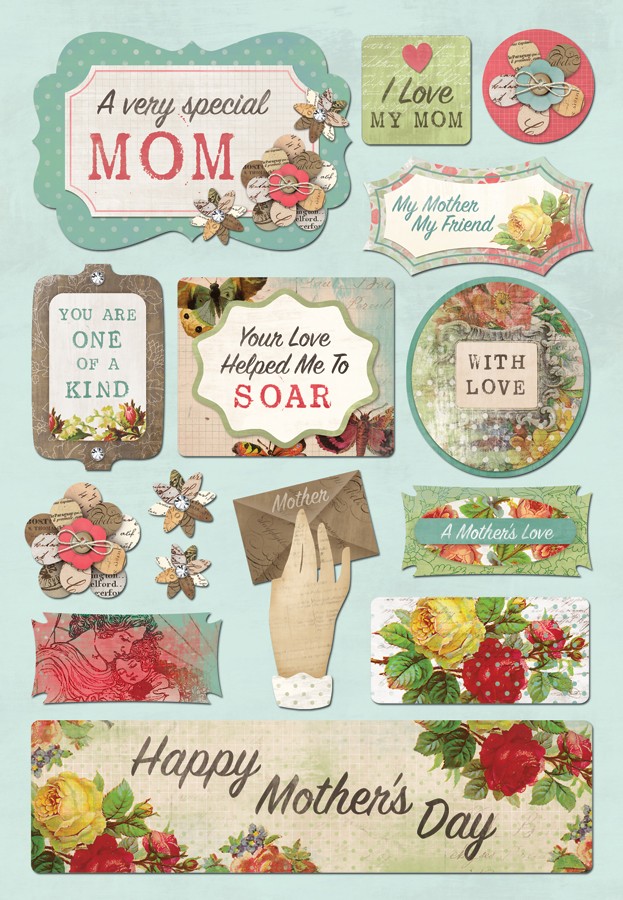 KF A Very Special Mom Stickers