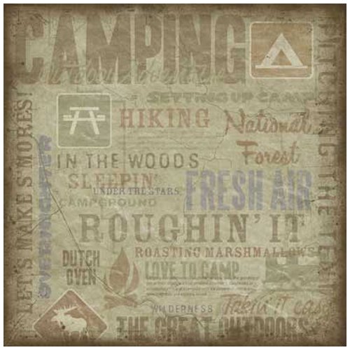KF Camping Collage Paper