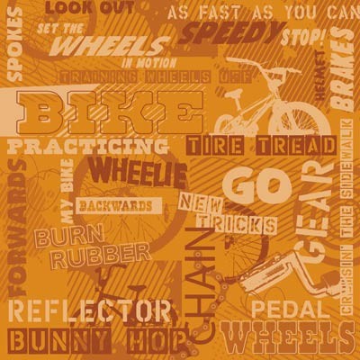 Bike Collage Paper