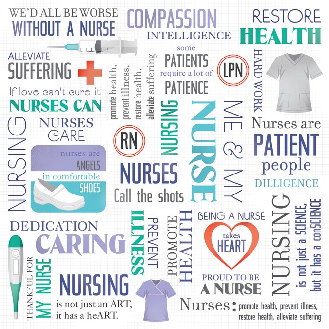 Nurse's Collage Paper