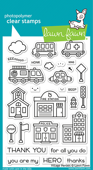 Village Heroes Stamp Set